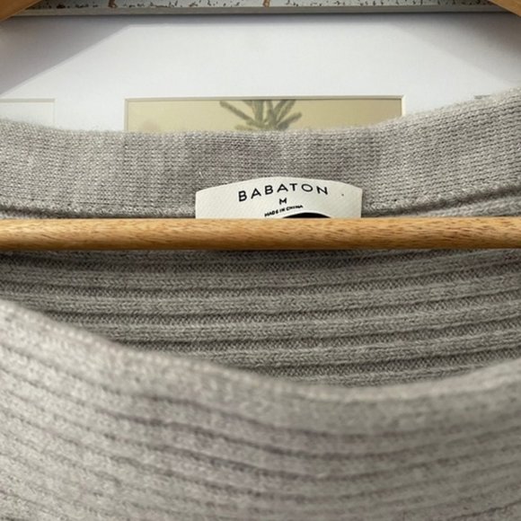 Aritzia Babaton Luc Ribbed Knit Boat Neck Sweater - Picture 3 of 8